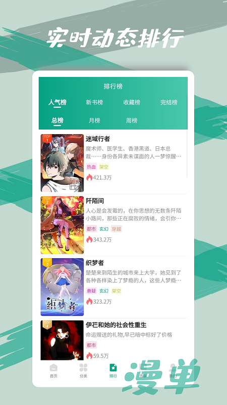 漫单漫画APP