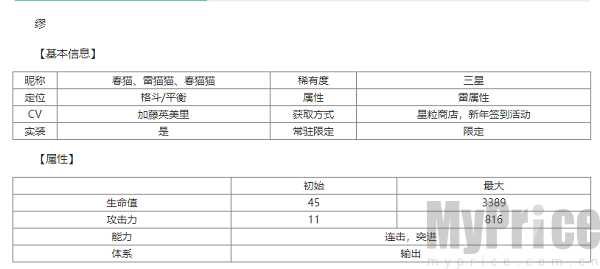 世界弹射物语缪角色技能是什么 缪角色技能属性介绍一览