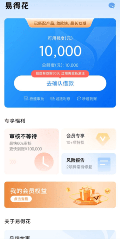 易得花借款app