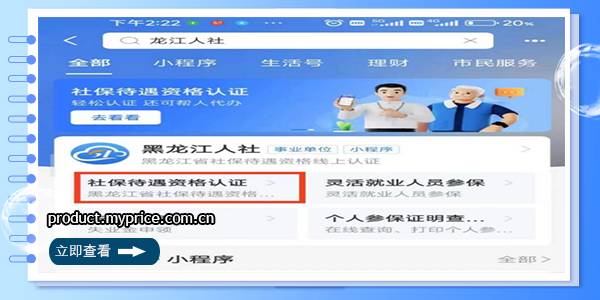 龙江人社养老认证