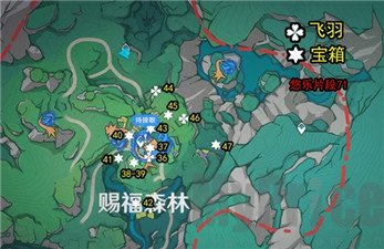 原神4.8悠乐片段和宝箱都在哪里收集 具体位置攻略分享