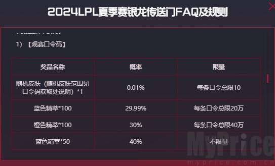 银龙传送门口令是什么 2024英雄联盟lpl银龙传送门口令码介绍