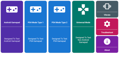 GamePad Tester