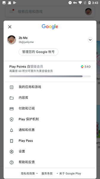 Google Play 服务