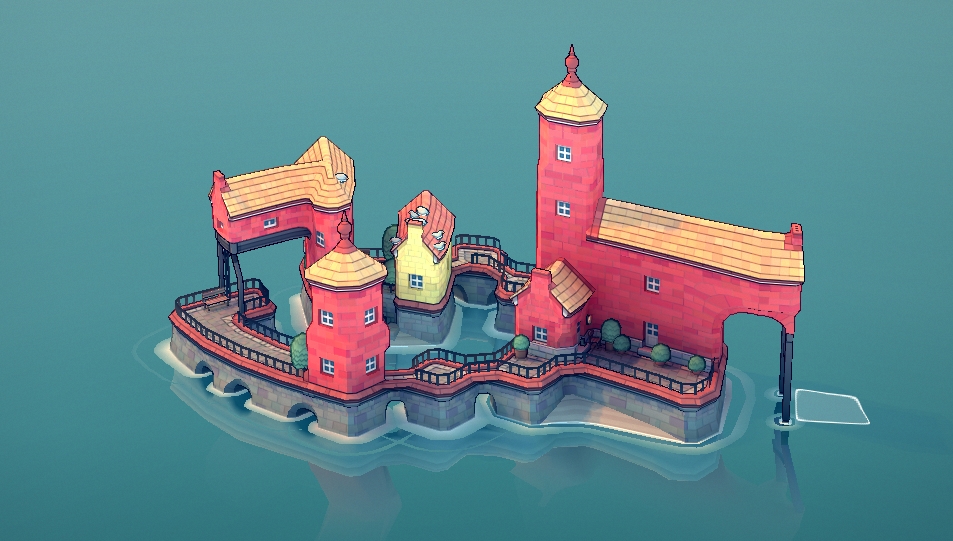 旋转方向建造房屋