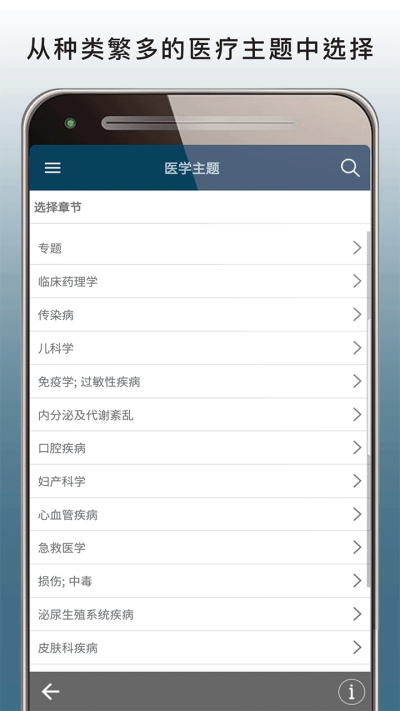 默沙东诊疗手册安卓版v1.9截图1