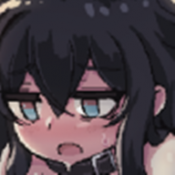 在阴暗房间里的孤独女孩