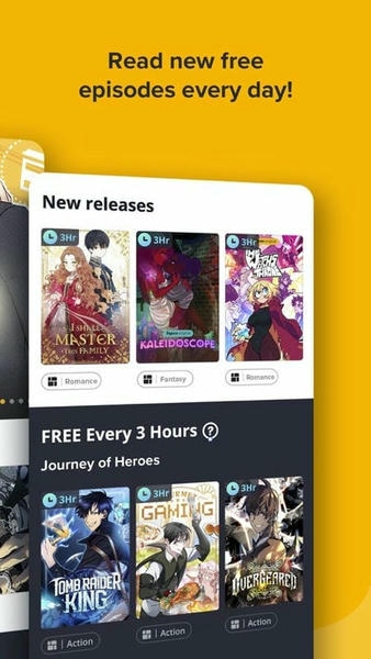 tapas漫画免费版