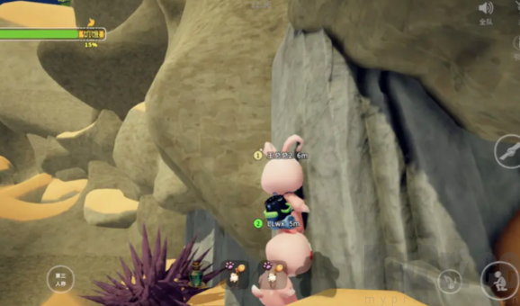 一起登顶游戏画面