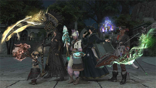 最终幻想14 幻境武器强化任务 新阶段外观展示