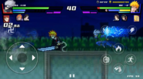 真死神VS火影绊在线玩