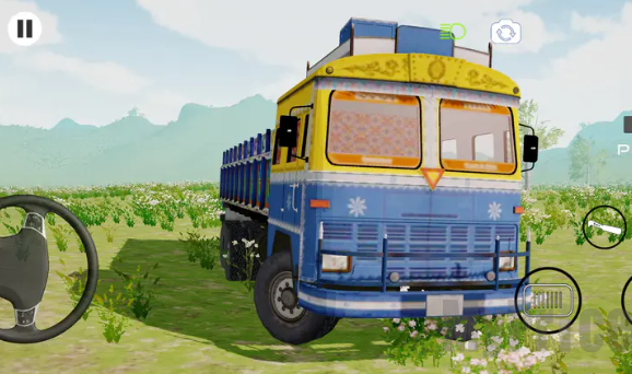 卡车模拟乡村游戏操作画面