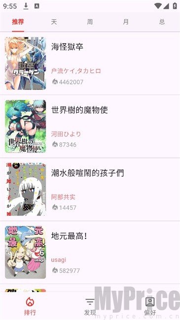 Kobi漫画操作提示