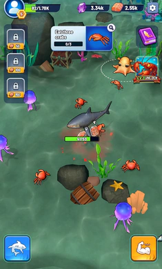 鲨鱼进化吞噬与成长