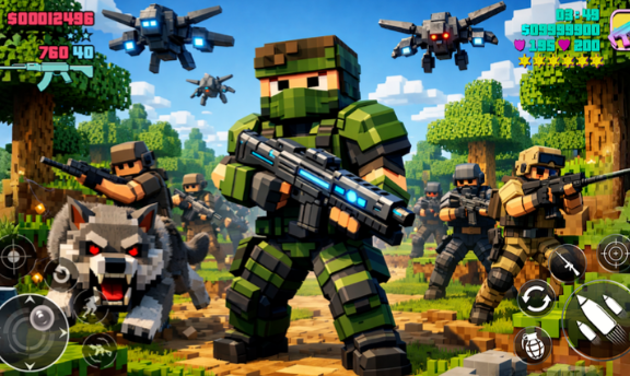 荒野猎手像素枪战