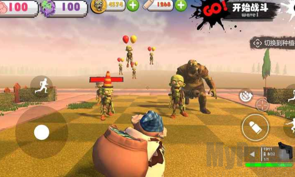 尸潮花园保卫战