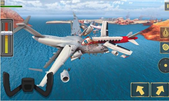 飞机失事模拟器
