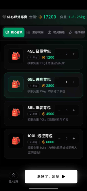 鳌太线徒步