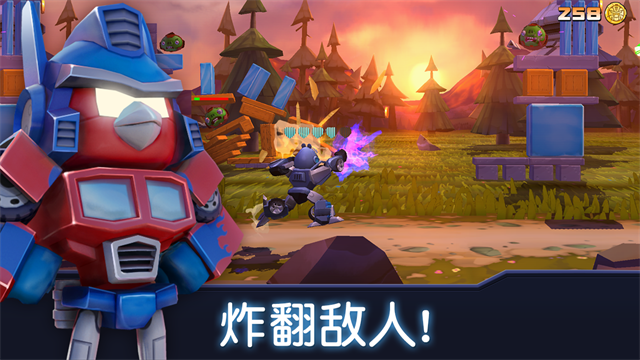 愤怒的小鸟变形金刚中文版