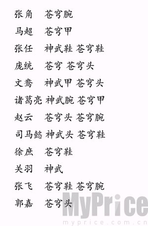 武将风云录