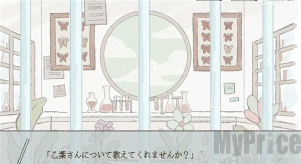 在标本箱中等待羽化