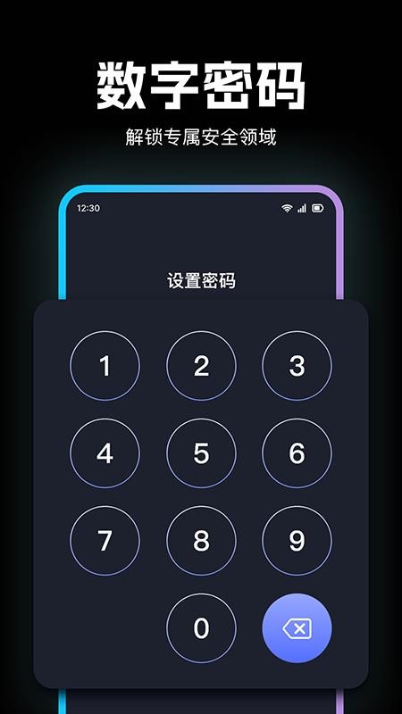 应用隐私加密锁