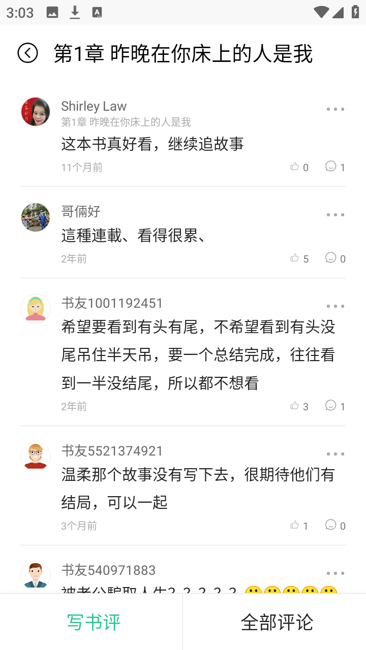 绿柠小说大全