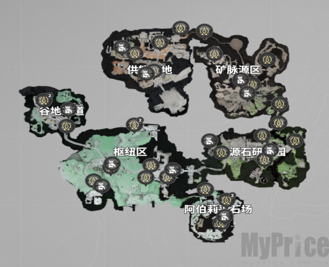 明日方舟终末地地图资源查询器