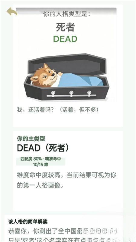 SBTI完整版测试