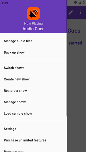 Audio Cues