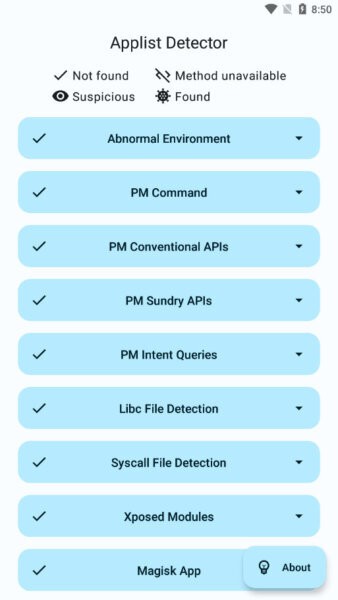 applistdetector