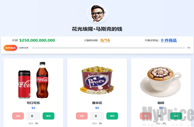 花掉马斯克的钱