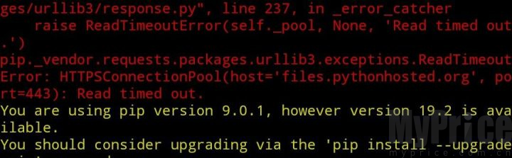 Pydroid3 pip安装失败黄色提示修复页面