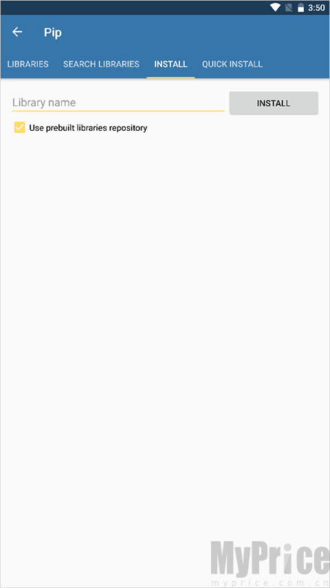 Pydroid3 pip安装BeautifulSoup代码界面