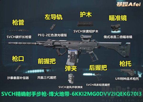 三角洲行动svch改装推荐 三角洲行动svch要怎么改