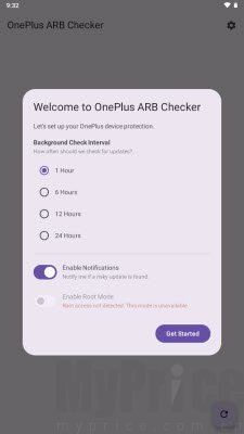 一加ARB检测工具初始设置界面 OnePlus ARB Checker参数配置页面