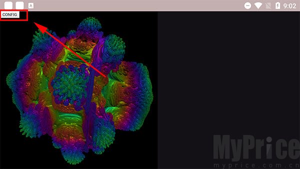 volumeshaderbm主页打开config界面