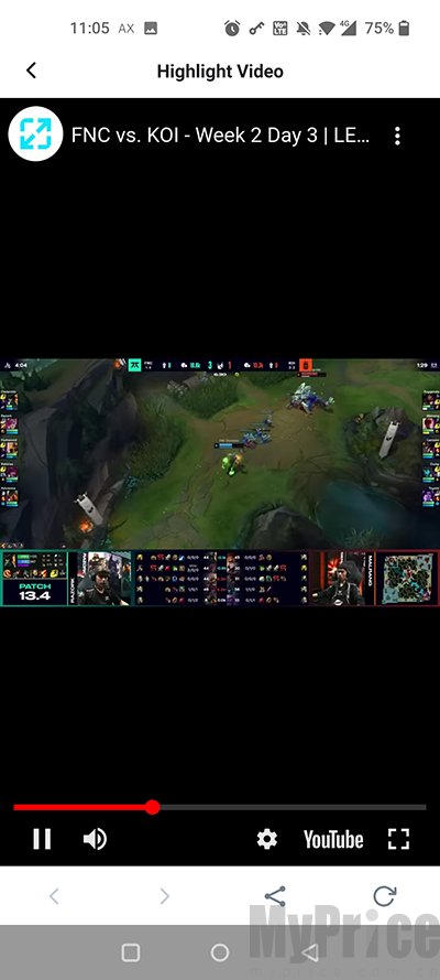 OPGG中文版赛事回放播放界面