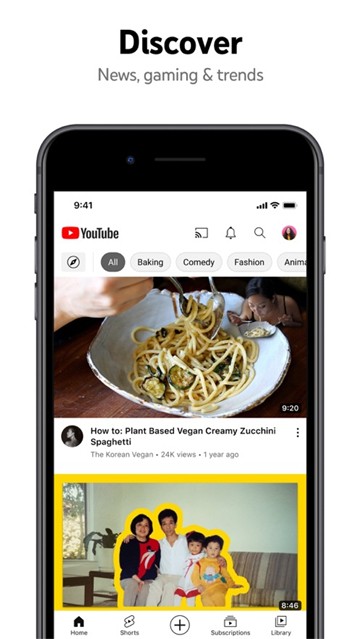 youtube油管短视频