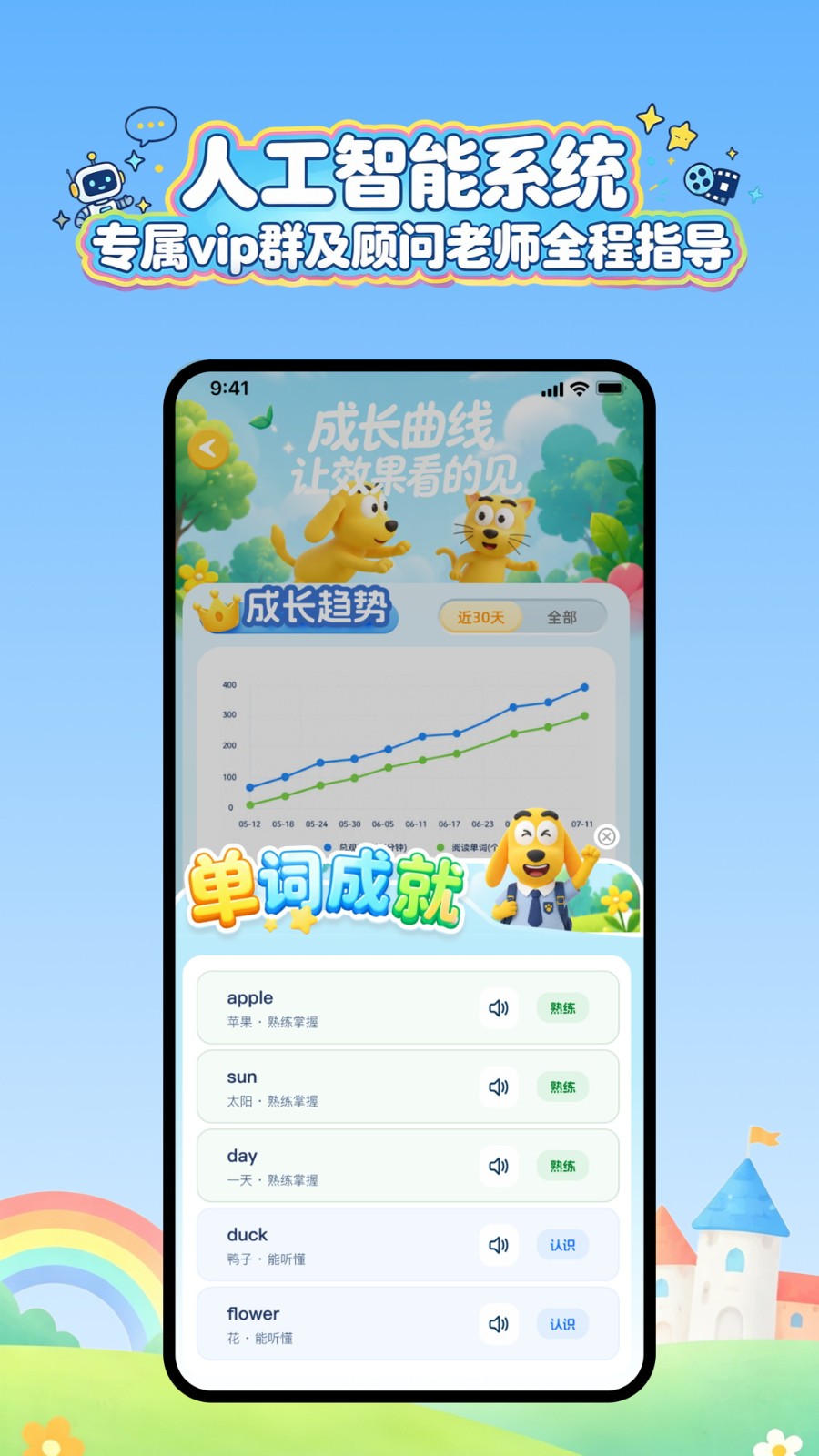 适趣卡通英语