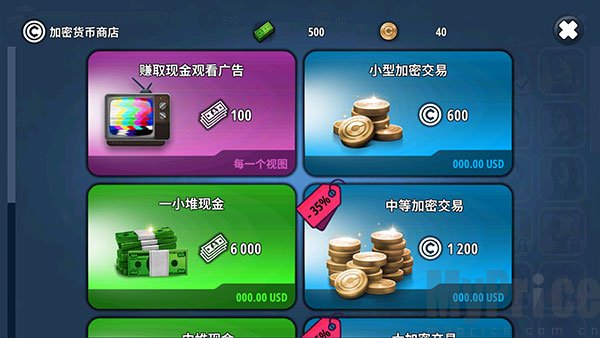 商店界面