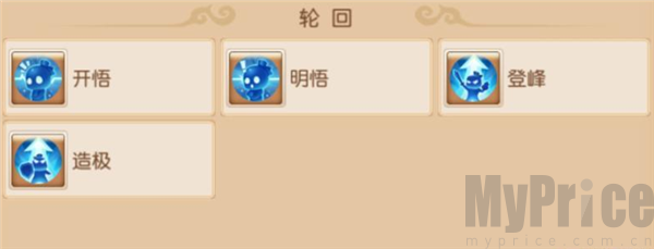 轮回令轮回系特性展示图