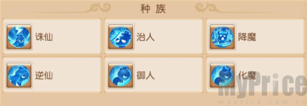 轮回令种族系特性图鉴