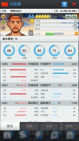 篮球经理2026得分后卫阵容页面