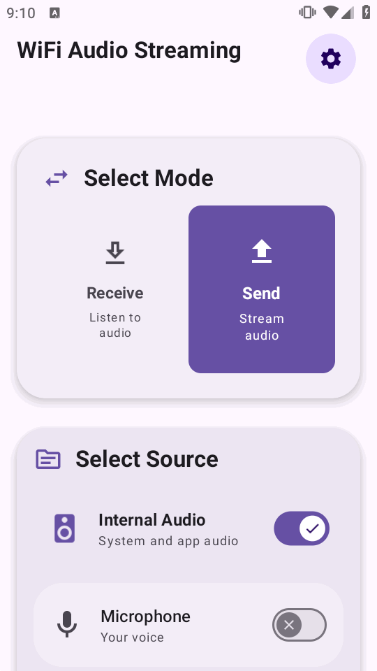 wifi音频传输工具