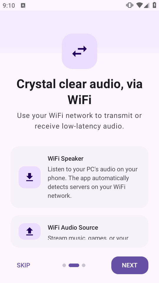 wifi音频传输工具