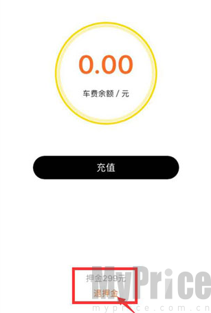 我的钱包页面