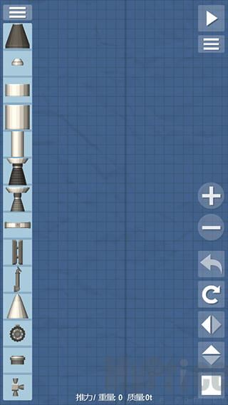 创建火箭界面