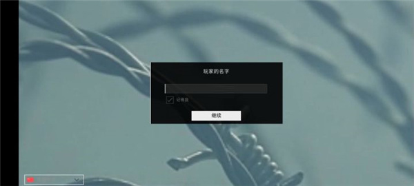 欧洲阵线输入昵称
