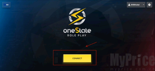 OneStateRP连接确认与设置调整界面